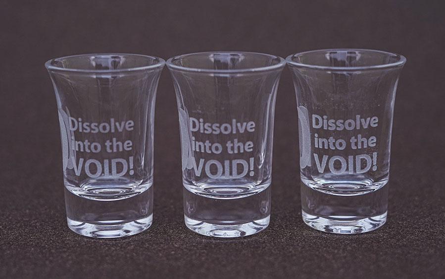 0 - Into the VOID - Shotglasses - Shot glasses - indic inspirations