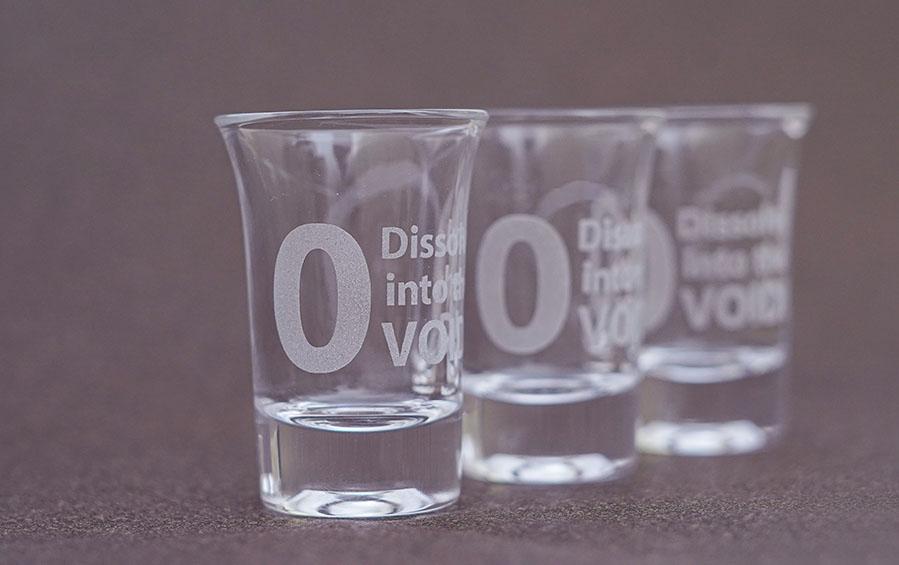 0 - Into the VOID - Shotglasses - Shot glasses - indic inspirations