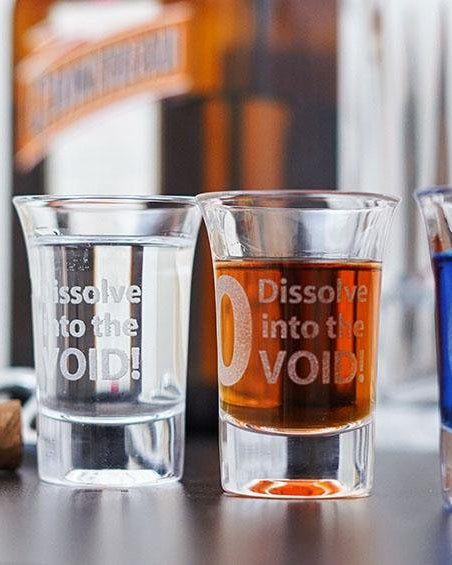 0 - Into the VOID - Shotglasses - Shot glasses - indic inspirations