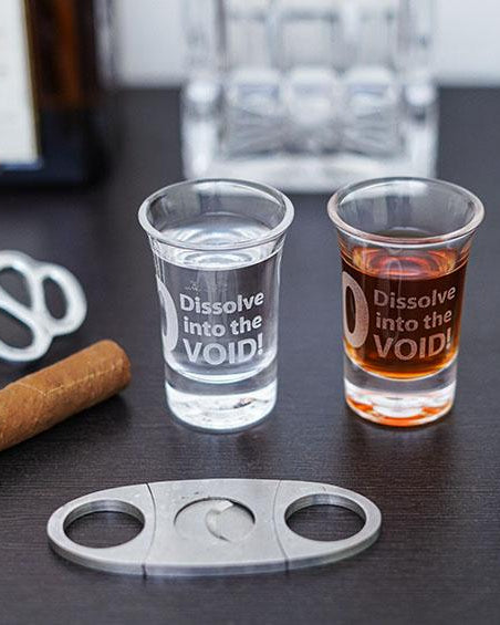 0 - Into the VOID - Shotglasses - Shot glasses - indic inspirations