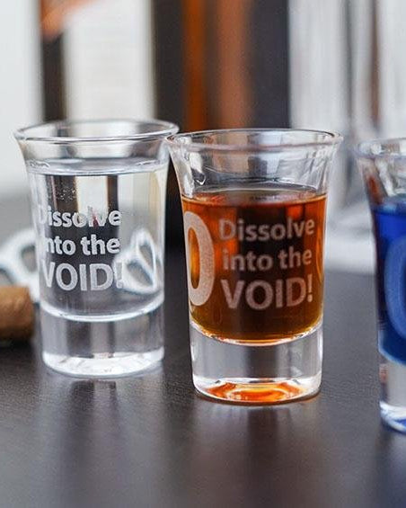 0 - Into the VOID - Shotglasses - Shot glasses - indic inspirations