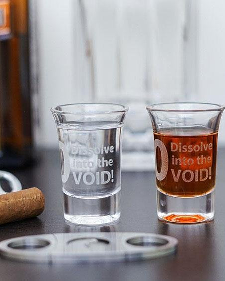 0 - Into the VOID - Shotglasses - Shot glasses - indic inspirations