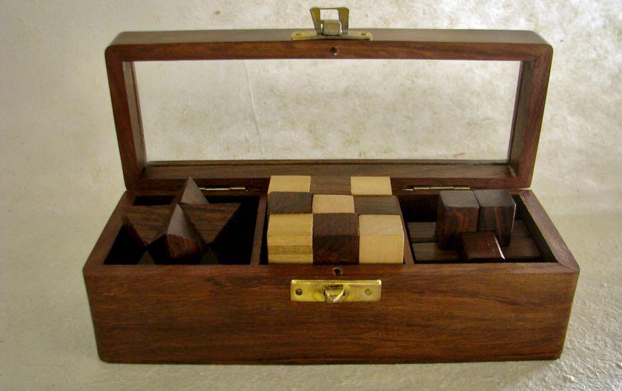 3-In-One WOODEN PUZZLE SET - puzzles - indic inspirations