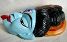 Ardhanarishwara Wooden Mask - Masks - indic inspirations