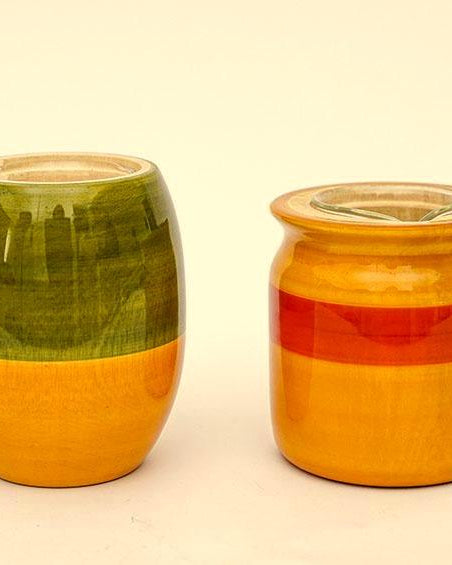 Assorted Colours - Hydroponics Set - 2 vases - vases - indic inspirations