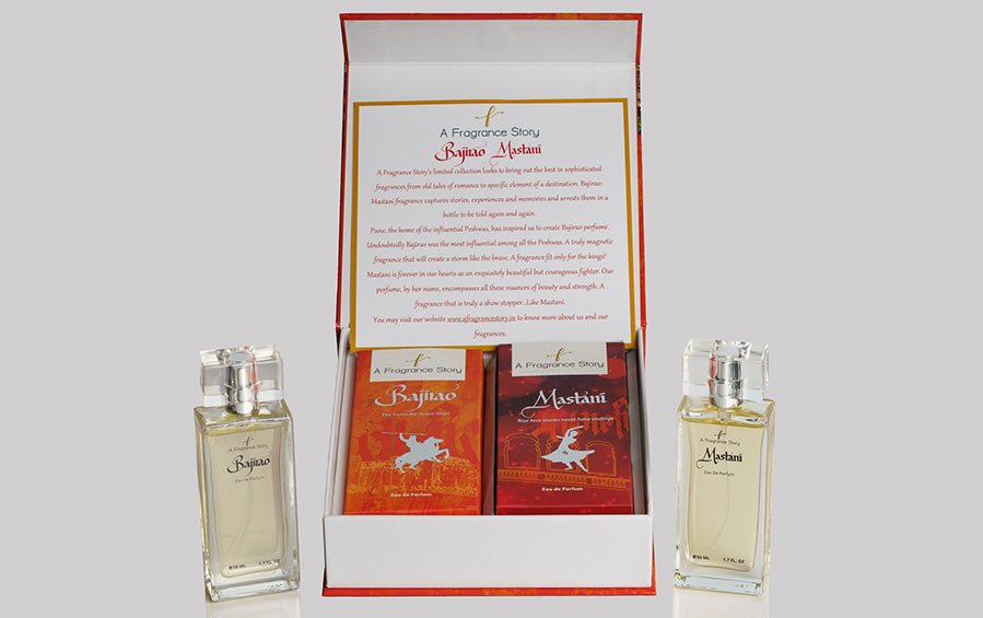 Bajirao Mastani Large Combo Set of 2 Perfumes - Fragrances - indic inspirations