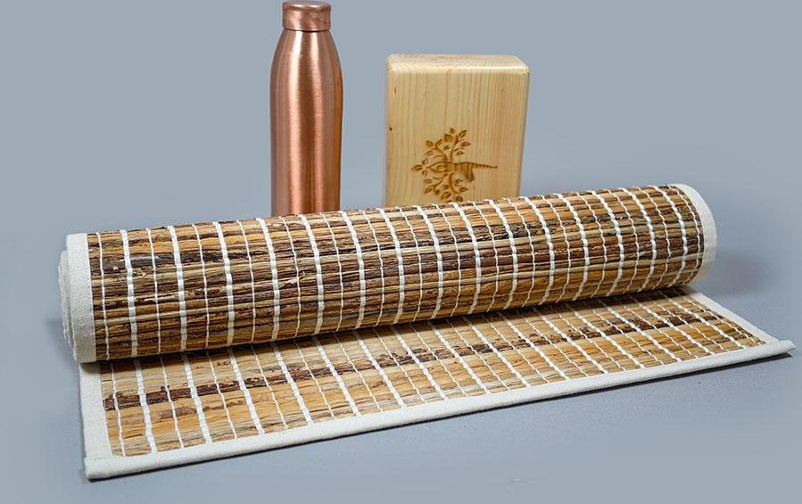 BANANA FIBER YOGA MAT - yoga mats - indic inspirations