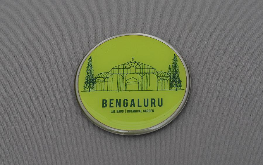Bengaluru :: Lal Baug | Botanical Garden Fridge Magnet - City souvenirs - indic inspirations