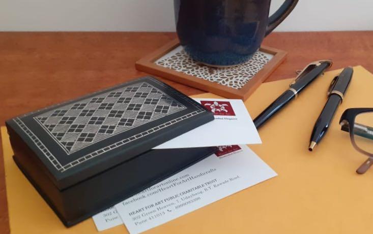 BIDRI - Business Cards Box - Boxes - indic inspirations