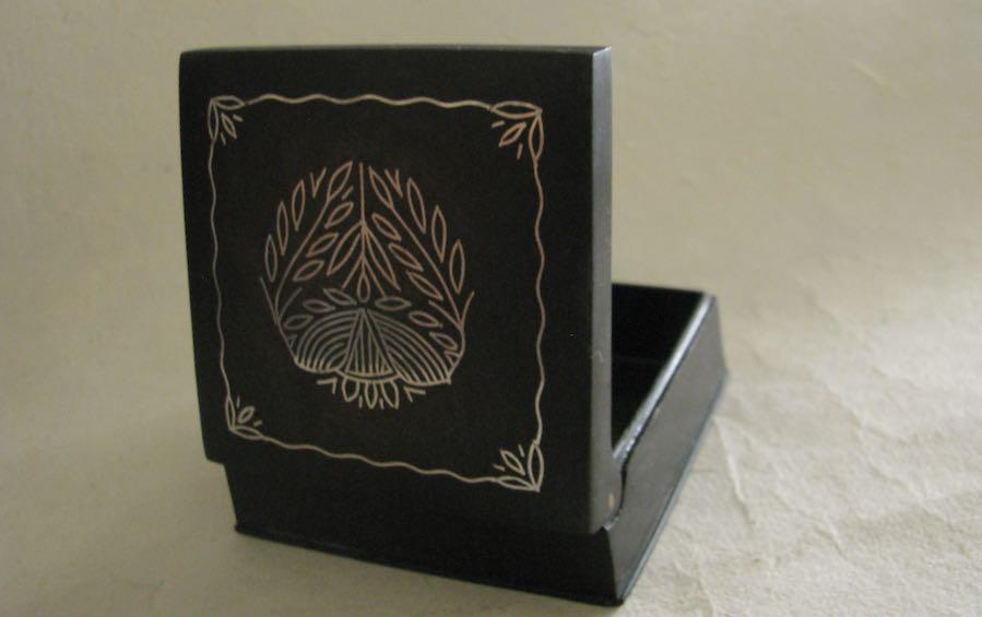 BIDRI JEWELLERY BOX - Small - Boxes - indic inspirations