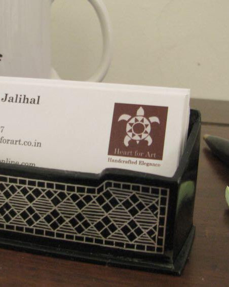 BIDRI - Open Business Card Holder - Card holders - indic inspirations