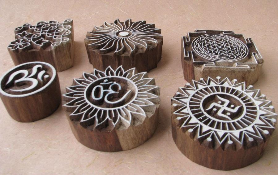 BLOCK PRINTER - Symbols Large - Block Printers - indic inspirations