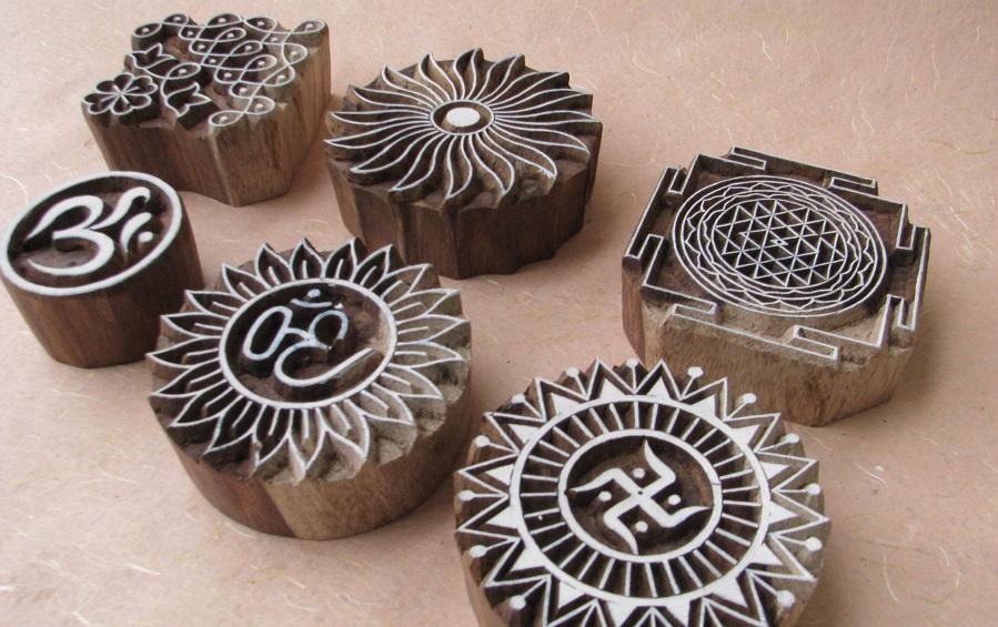 BLOCK PRINTER - Symbols Large - Block Printers - indic inspirations