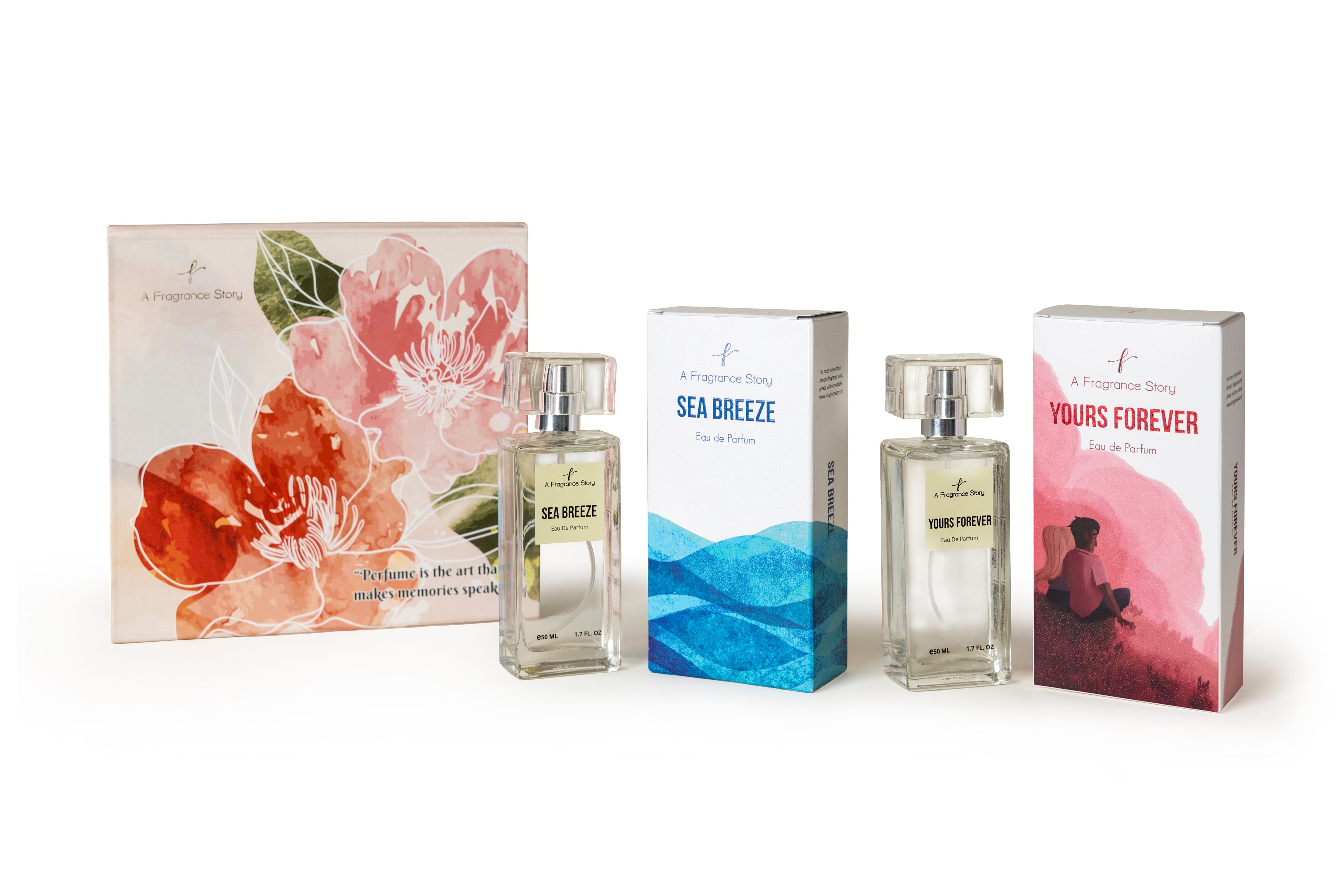 Breeze of Love Gift Set (Set of 2 Perfumes) - Fragrances - indic inspirations