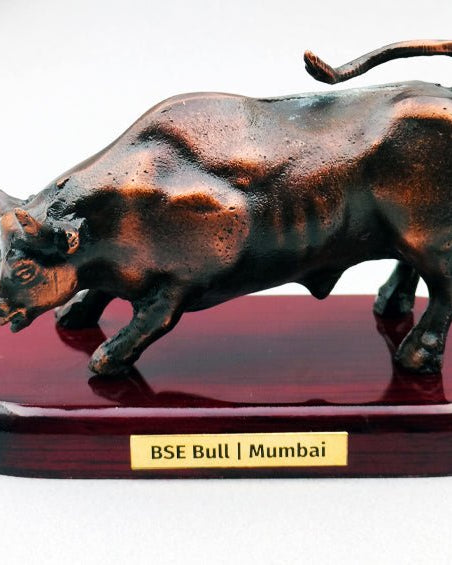 BSE Bull Metal Model | Mumbai - Desktop souvenirs - indic inspirations