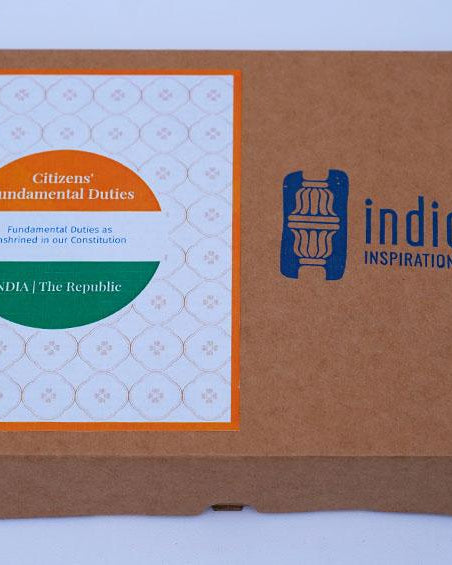 Citizens' Fundamental Duties - Desk Plaque - Desk plaques - indic inspirations