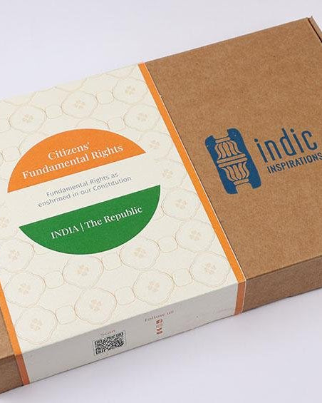 Citizens' Fundamental Rights Desk Plaque - Desk plaques - indic inspirations