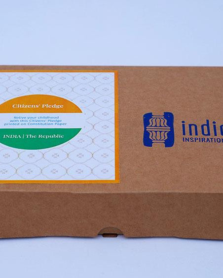 Citizens' Pledge - Desk Plaque - Desk plaques - indic inspirations