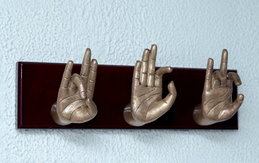 Dance Hasta Mudra | Set of 3 | Mayura, Arala, Shukatunda - Wall Décor - indic inspirations