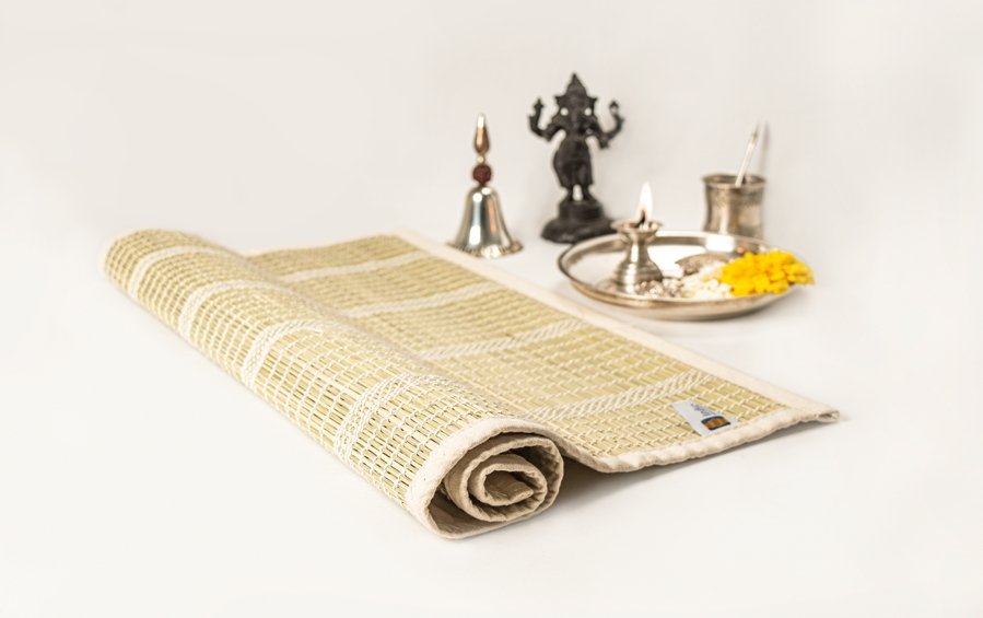DARBHA POOJA MAT - Meditation mats - indic inspirations