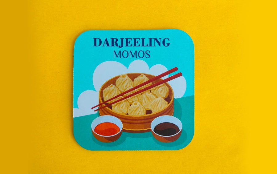 Darjeeling Railway | Coasters Set of 4 - Coasters - indic inspirations