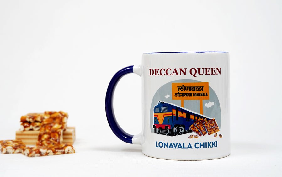 Deccan Queen | Lonavala Chikki | Coffee Mug - Cups & Mugs - indic inspirations