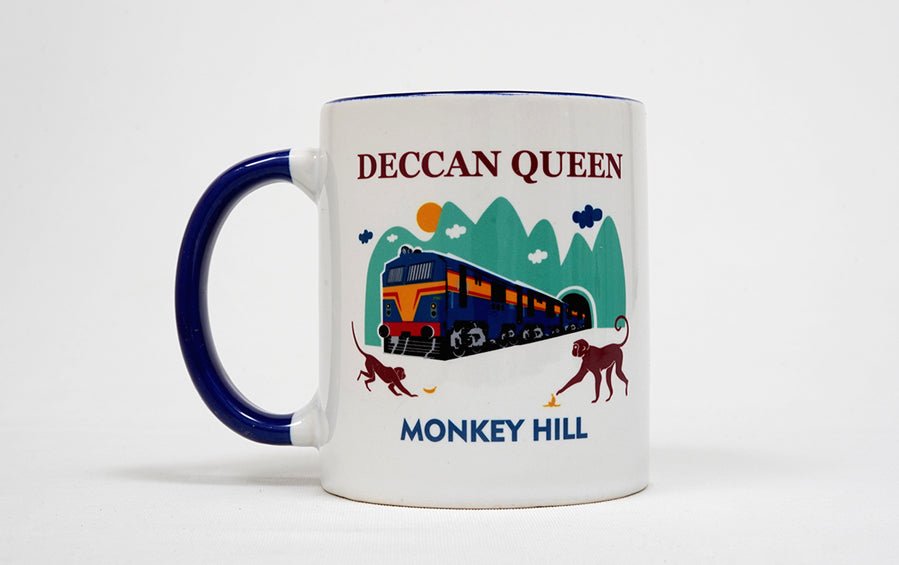 Deccan Queen | Monkey Hill | Coffee Mug - Cups & Mugs - indic inspirations