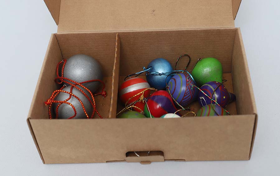 Decorative Hanging Drop Shaped & Silver Balls Set - Décor hanging - indic inspirations