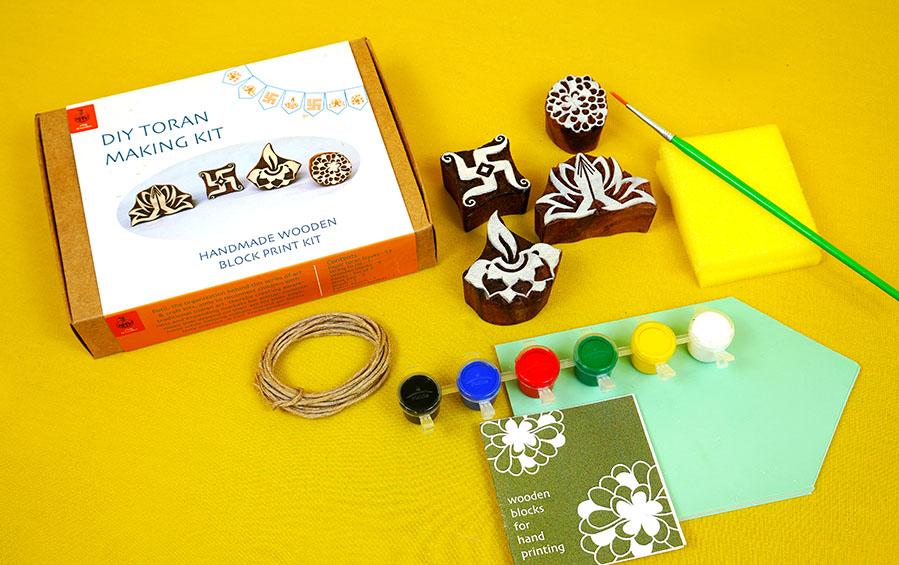 Festival Toran Making DIY Kit - DIY kits - indic inspirations