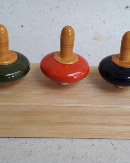 Finger Tops - Rectangular Base - Wooden Toys - indic inspirations