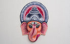 Ganesha Chhau Mask Large - Masks - indic inspirations