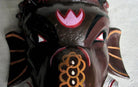 Ganesha Wooden Mask - Masks - indic inspirations