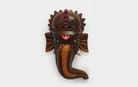 Ganesha Wooden Mask - Masks - indic inspirations