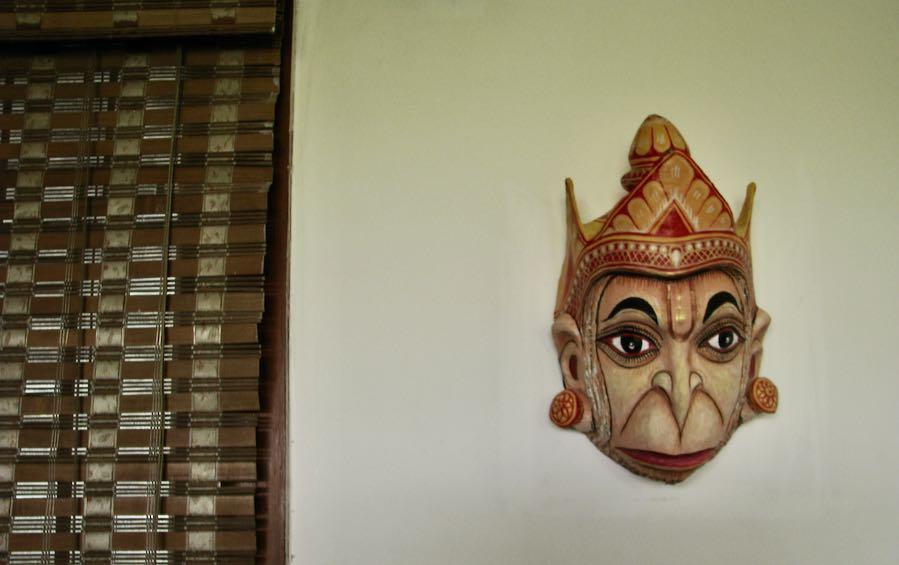 HANUMAN - MAJULI MASK - Masks - indic inspirations