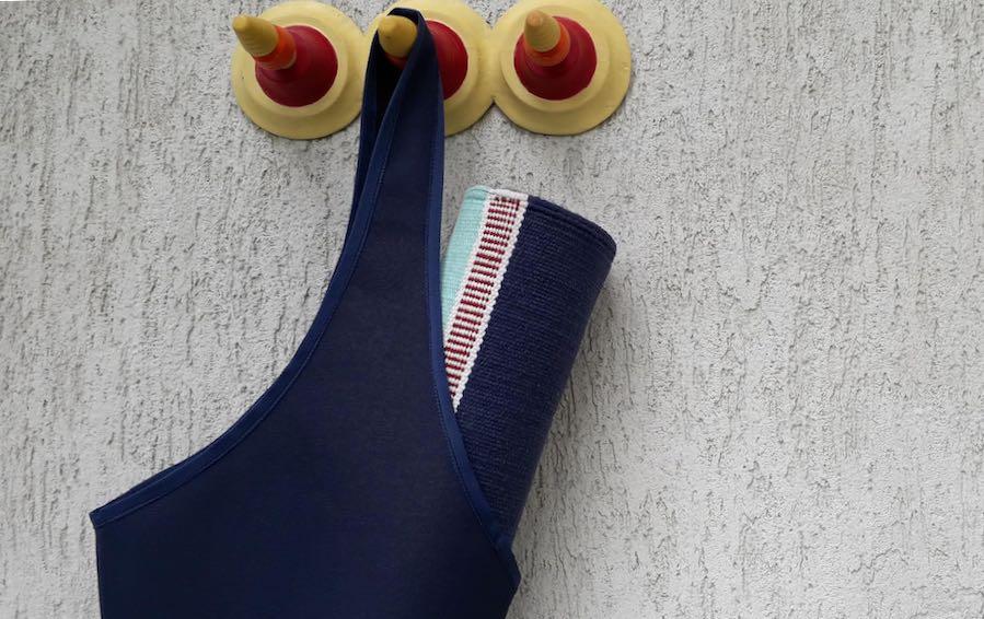 HOBO BAG FOR YOGA - Blue - Yoga bags - indic inspirations