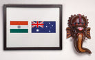 India & Australia | Flag Frame | A3 Size - Flags - indic inspirations
