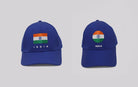 India Cap - Tiranga Combo Rectangular & Round | Royal Blue - Caps - indic inspirations