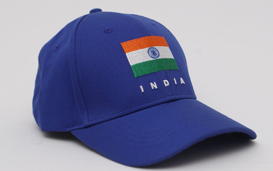 India Cap - Tiranga Combo Rectangular & Round | Royal Blue - Caps - indic inspirations