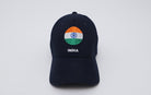 India Cap - Tiranga Round | Navy Blue - Caps - indic inspirations