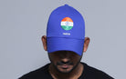 India Cap - Tiranga Round | Royal Blue - Caps - indic inspirations