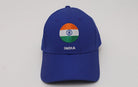 India Cap - Tiranga Round | Royal Blue - Caps - indic inspirations