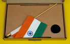 India Table Flag Large - Miniature table flags - indic inspirations