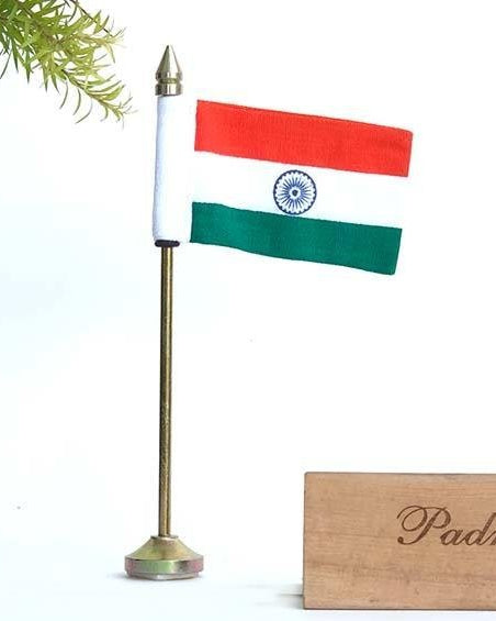 India Table Flag Small - Miniature table flags - indic inspirations