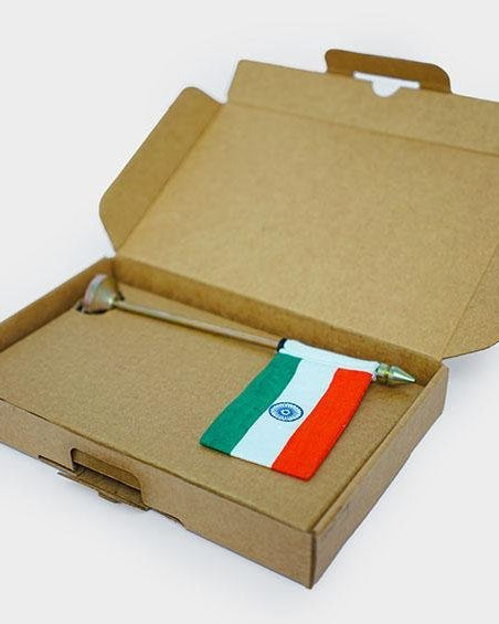 India Table Flag Small - Miniature table flags - indic inspirations