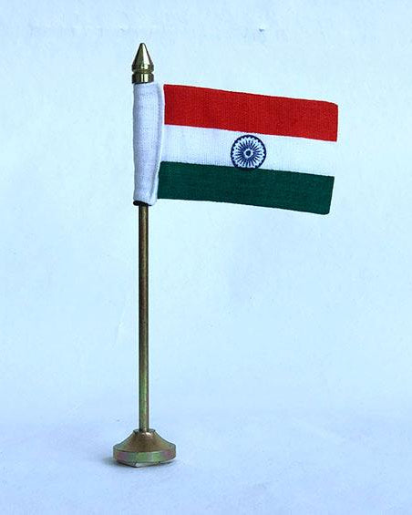 India Table Flag Small - Miniature table flags - indic inspirations