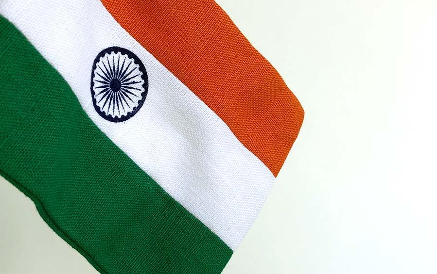 India Table Flag Small - Miniature table flags - indic inspirations