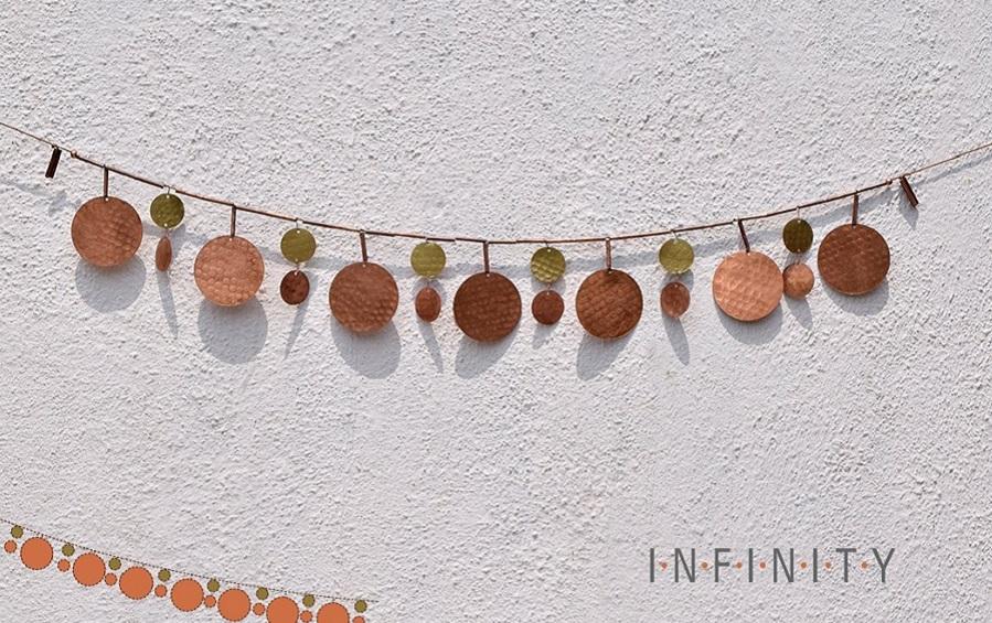 INFINITY TORAN-BUNTING - Copper buntings - indic inspirations