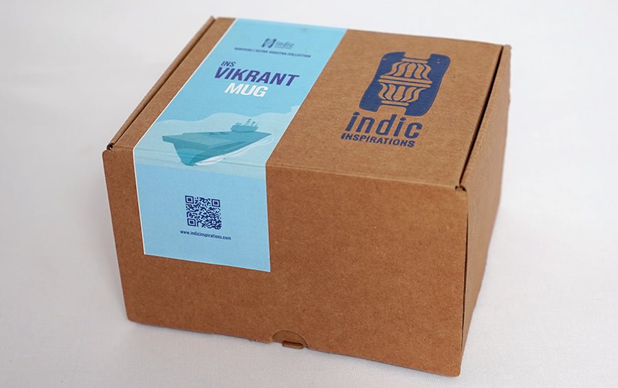 INS VIKRANT | Coffee Mug - Cups & Mugs - indic inspirations