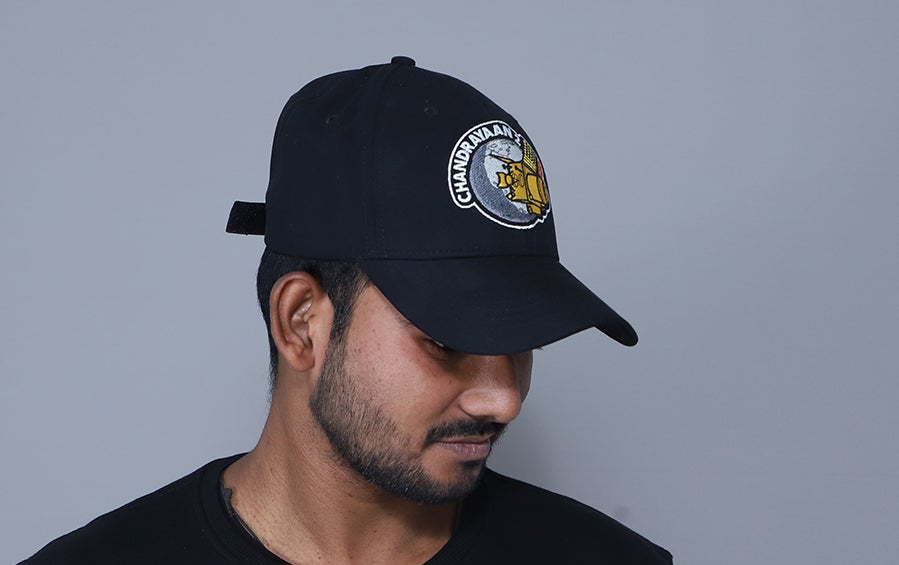 ISRO Chandrayaan Mission Cap - Caps - indic inspirations
