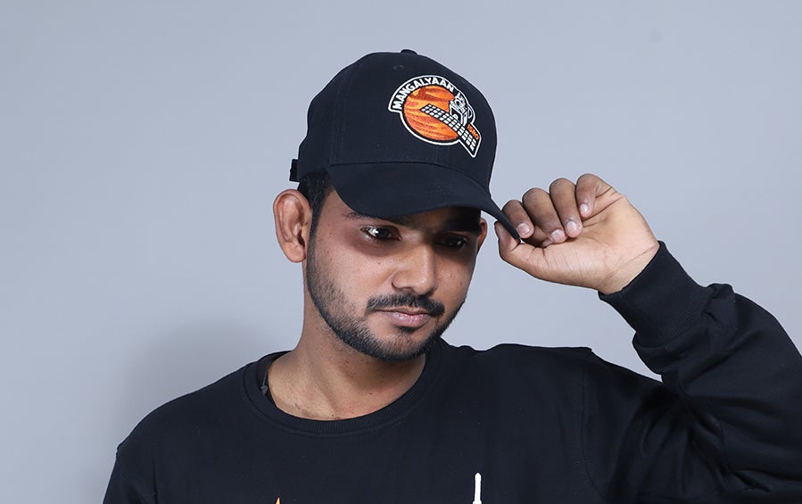 ISRO Mangalyaan Mission Cap - Caps - indic inspirations